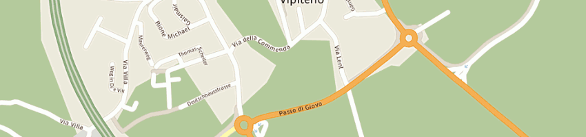 Mappa della impresa istituto per l'educazione musicale in lingua tedesca e ladina a VIPITENO