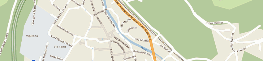 Mappa della impresa data pool sa rl - gmbh a VAL DI VIZZE