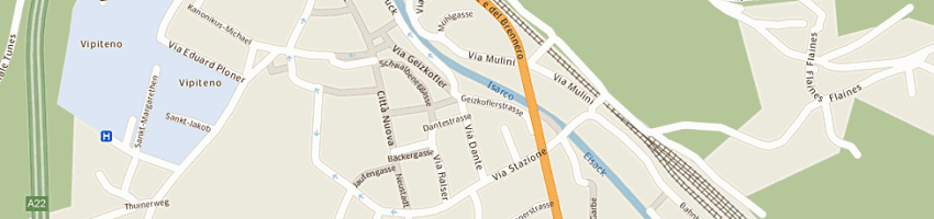 Mappa della impresa rad sport freund a VIPITENO
