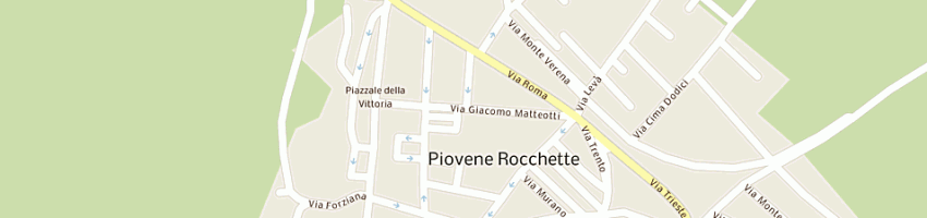 Mappa della impresa carollo francesco a PIOVENE ROCCHETTE