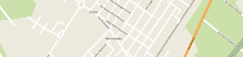 Mappa della impresa logos sas di artoni rag nicola e c a MONTECCHIO MAGGIORE