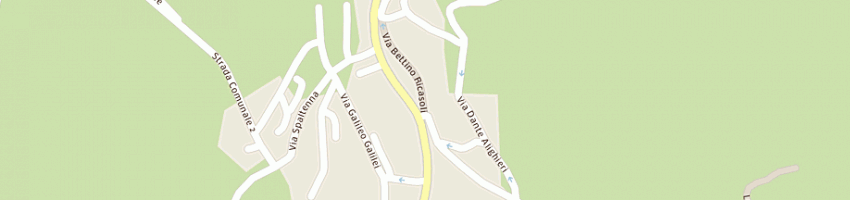 Mappa della impresa albergo la fonte del cieco sas di brocci giancarlo e c a GAIOLE IN CHIANTI