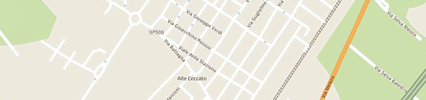 Mappa della impresa laret snc di lovato nicola e c a MONTECCHIO MAGGIORE