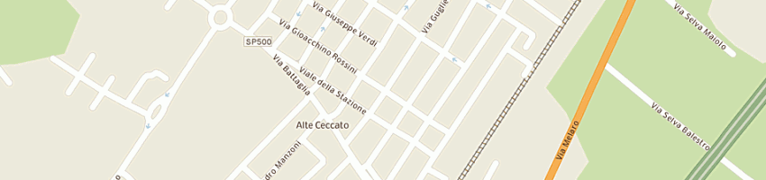 Mappa della impresa frankie' s a MONTECCHIO MAGGIORE