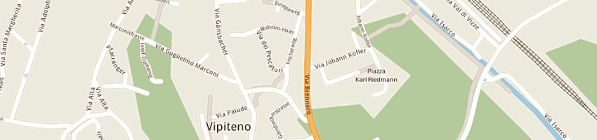 Mappa della impresa albeins ffss sc arl a VIPITENO
