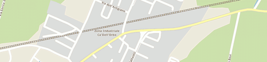 Mappa della impresa bolognini marino snc a CASTENASO