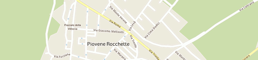 Mappa della impresa lanaro cesario a PIOVENE ROCCHETTE