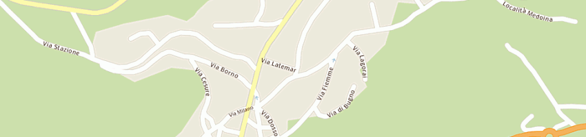 Mappa della impresa poste italiane spa a CASTELLO MOLINA DI FIEMME