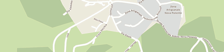 Mappa della impresa lutz e lintner kg - anton lutz u florian lintner a NOVA PONENTE