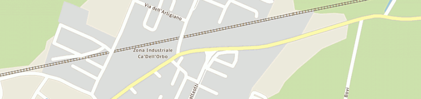Mappa della impresa bologna gomme tre srl a CASTENASO