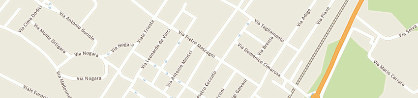 Mappa della impresa dalla vecchia aldo a MONTECCHIO MAGGIORE