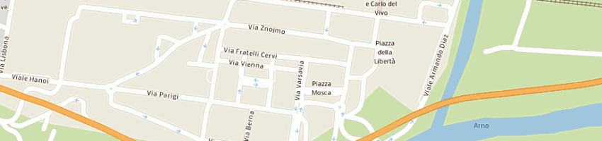 Mappa della impresa viaggi passaparola srl a PONTASSIEVE