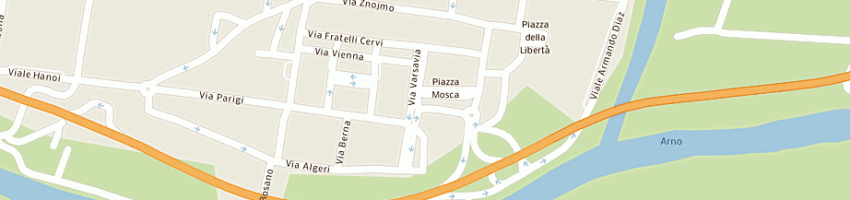 Mappa della impresa digitalprint di maurizio roccia a PONTASSIEVE