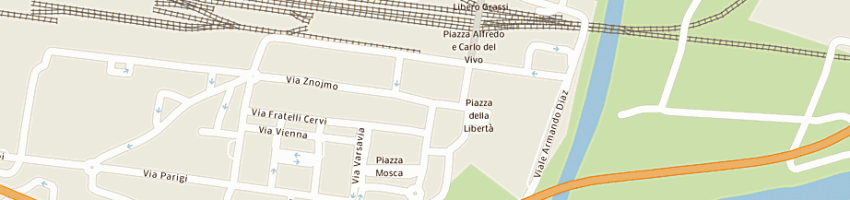 Mappa della impresa antiche macellerie celli srl a PONTASSIEVE