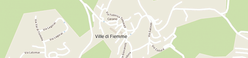 Mappa della impresa bar al tabio di demattio sabrina e c snc a CARANO