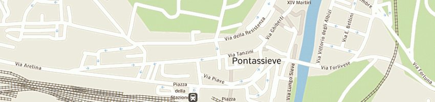 Mappa della impresa azienda agricola balbi a PONTASSIEVE