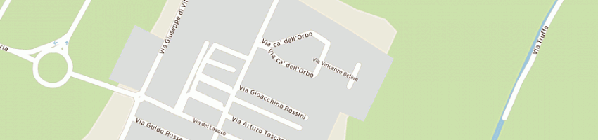 Mappa della impresa larm spa a CASTENASO
