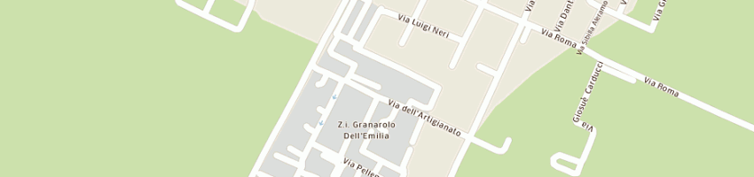 Mappa della impresa pastificio granarolo (spa) a GRANAROLO DELL EMILIA