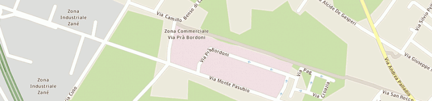 Mappa della impresa salus cmf srl a ZANE 