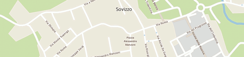Mappa della impresa silmet srl a SOVIZZO