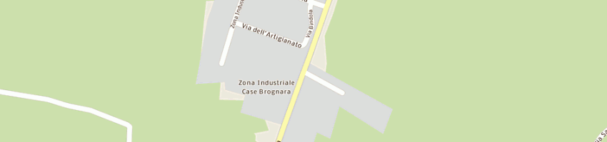 Mappa della impresa pelletterie piu' a MERLARA