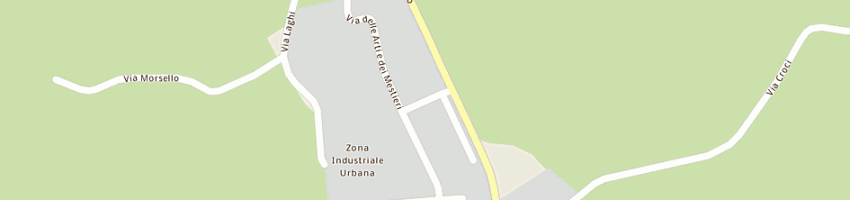 Mappa della impresa saoncella ernesto e paolo a URBANA
