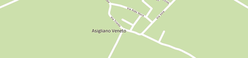 Mappa della impresa municipio a ASIGLIANO VENETO