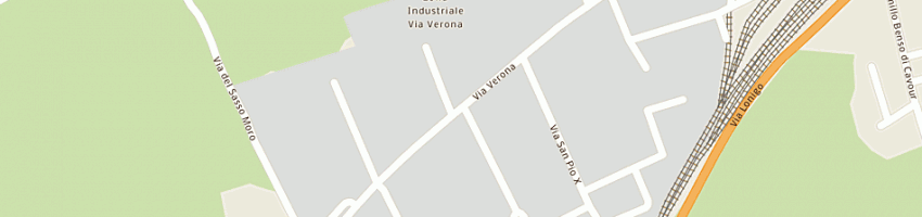 Mappa della impresa blu moda srl a ALTAVILLA VICENTINA