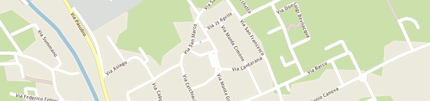 Mappa della impresa ricos srl a ISOLA VICENTINA