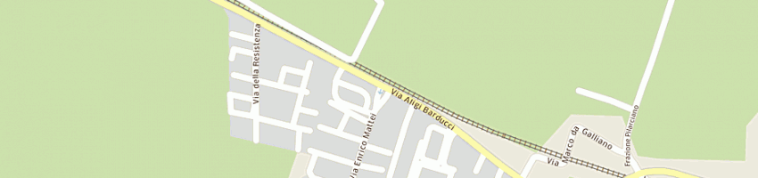 Mappa della impresa cammelli e parmeggiani sas a VICCHIO