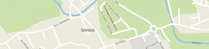 Mappa della impresa caputo gia luca viola angelo e ambrosini antonio snc a SOVIZZO
