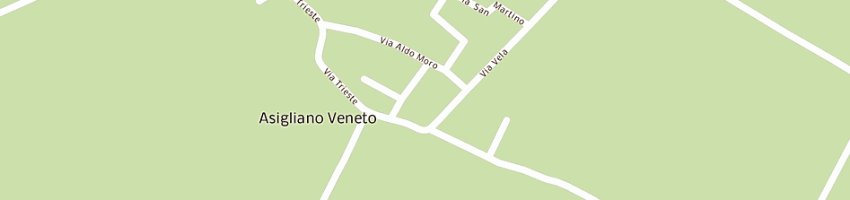 Mappa della impresa heart abbigliamento snc  di zampieri samanta e catiuscia a ASIGLIANO VENETO
