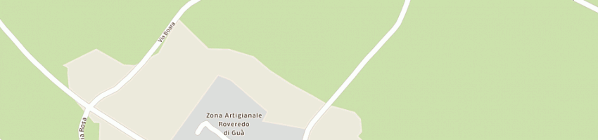 Mappa della impresa cariolato ruggero a ROVEREDO DI GUA 