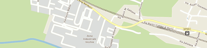 Mappa della impresa lapi attilio e c (snc) a VICCHIO