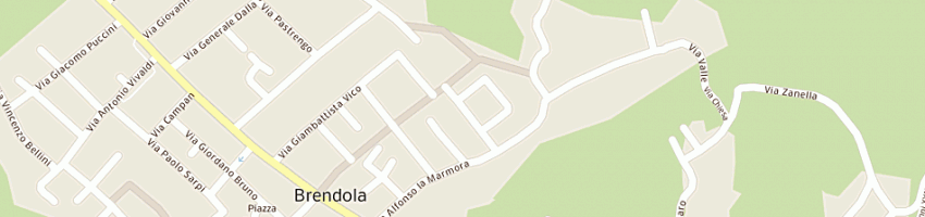 Mappa della impresa teknica sas di concato francesco e c a BRENDOLA
