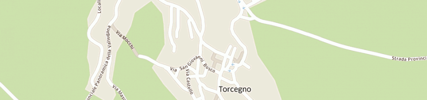 Mappa della impresa goller rino a TORCEGNO