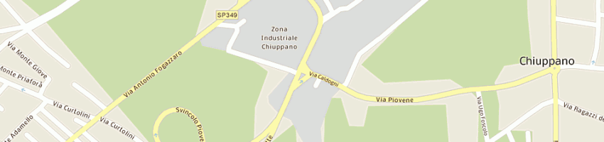 Mappa della impresa legnopan spa a CHIUPPANO