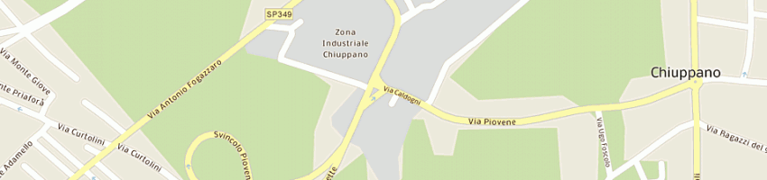 Mappa della impresa lea srl a CHIUPPANO