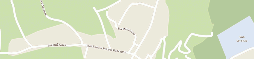 Mappa della impresa dalcastagne' guido italo a BORGO VALSUGANA