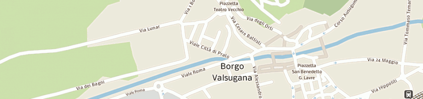Mappa della impresa unione provinciale contadini trento a BORGO VALSUGANA