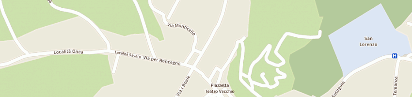 Mappa della impresa casagrande ezio a BORGO VALSUGANA