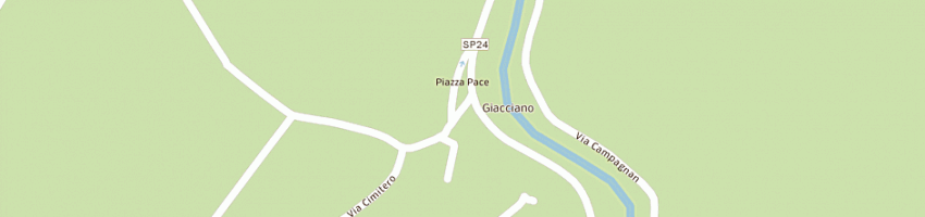 Mappa della impresa masiero antonio a GIACCIANO CON BARUCHELLA