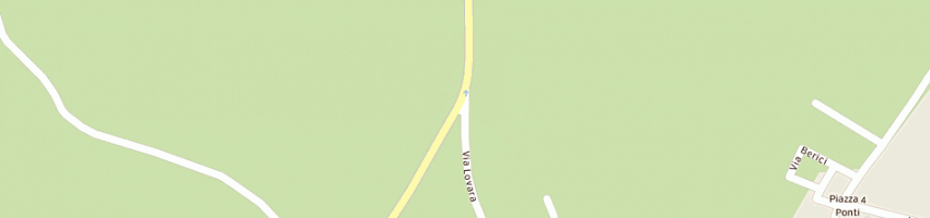 Mappa della impresa gonzatto giorgio e c a MONTAGNANA