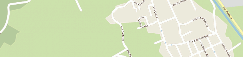 Mappa della impresa carobin valentino a ISOLA VICENTINA