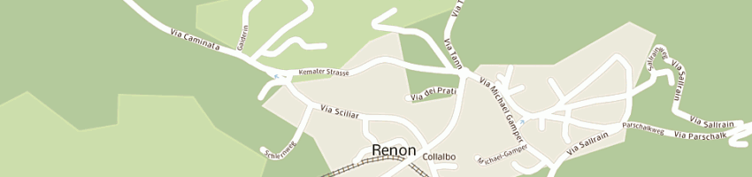 Mappa della impresa fink emil a RENON