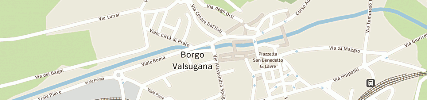 Mappa della impresa guardia di finanza a BORGO VALSUGANA