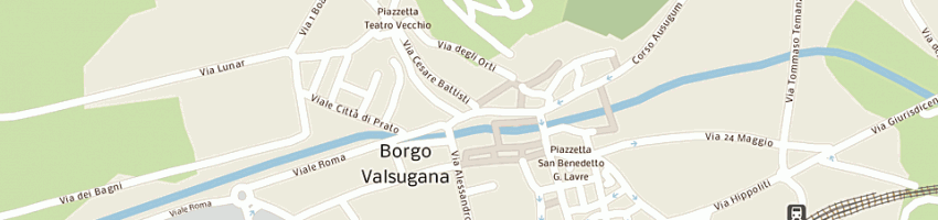 Mappa della impresa bancarella 2 di giovanna lazzarato a BORGO VALSUGANA
