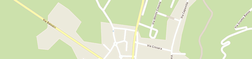 Mappa della impresa pmz di zanini gianfrancesco e c (snc) a CARRE 