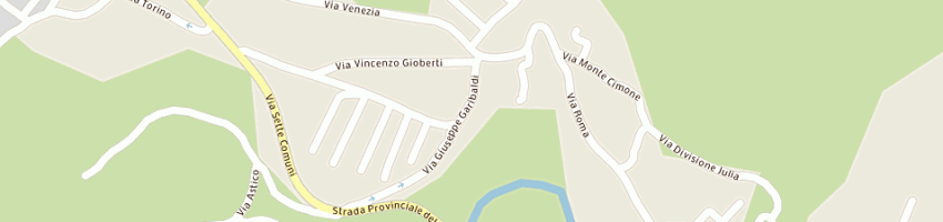 Mappa della impresa parrucchiera battaglia giovanna a CALTRANO