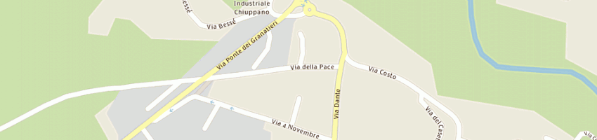 Mappa della impresa officina luce di lucca alessandro a CHIUPPANO